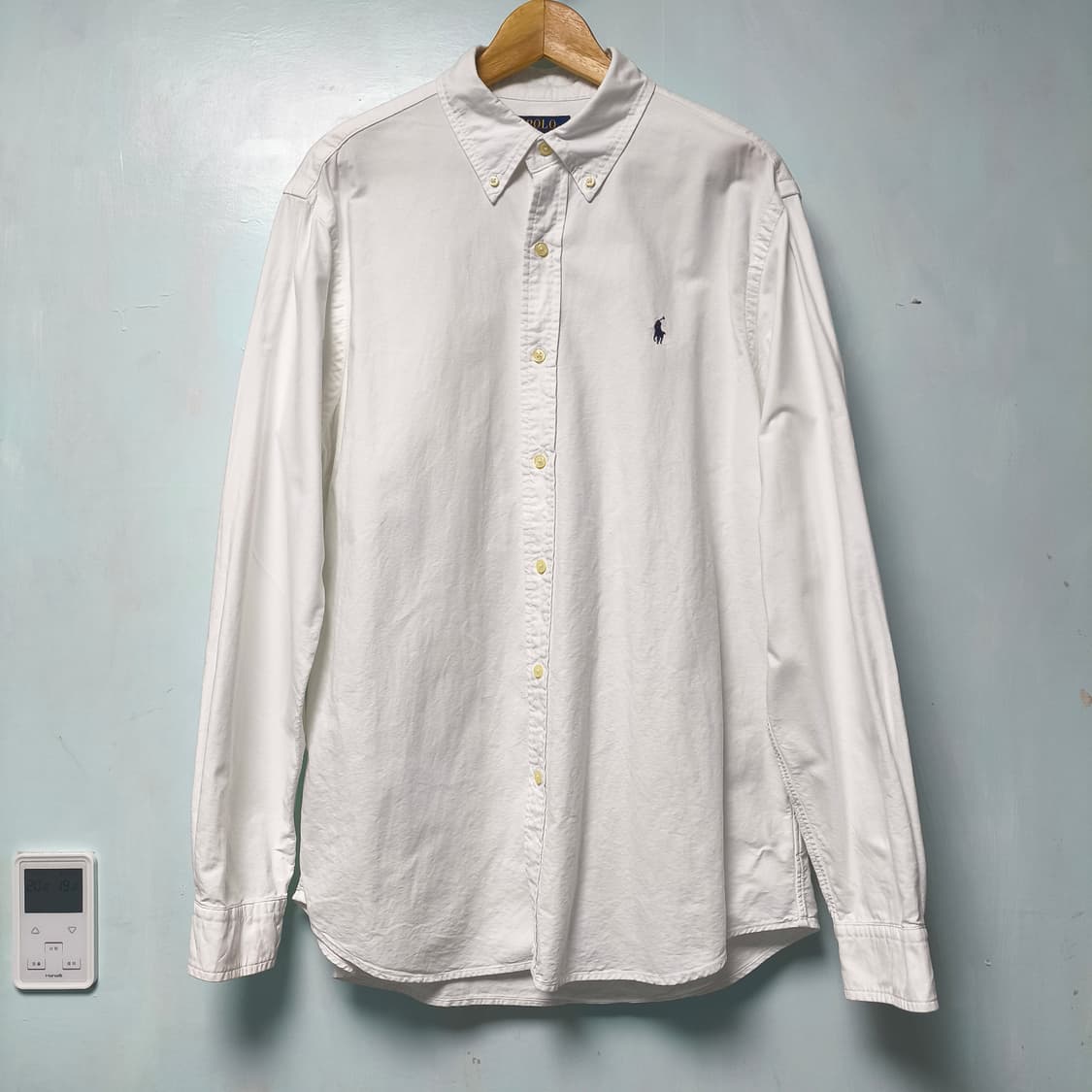 [L] 폴로 랄프로렌 화이트 옥스포드 셔츠 상품이미지2