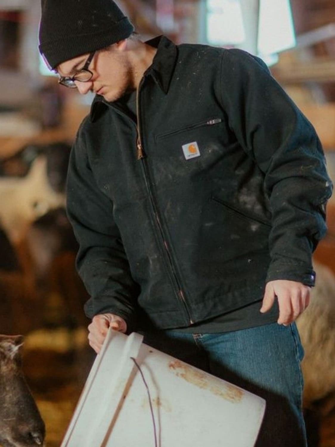 칼하트 블랙 워크 자켓 XL 상품이미지3