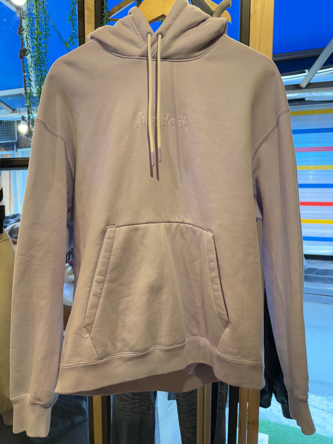 나이키 라벤더 후드티 상품이미지1