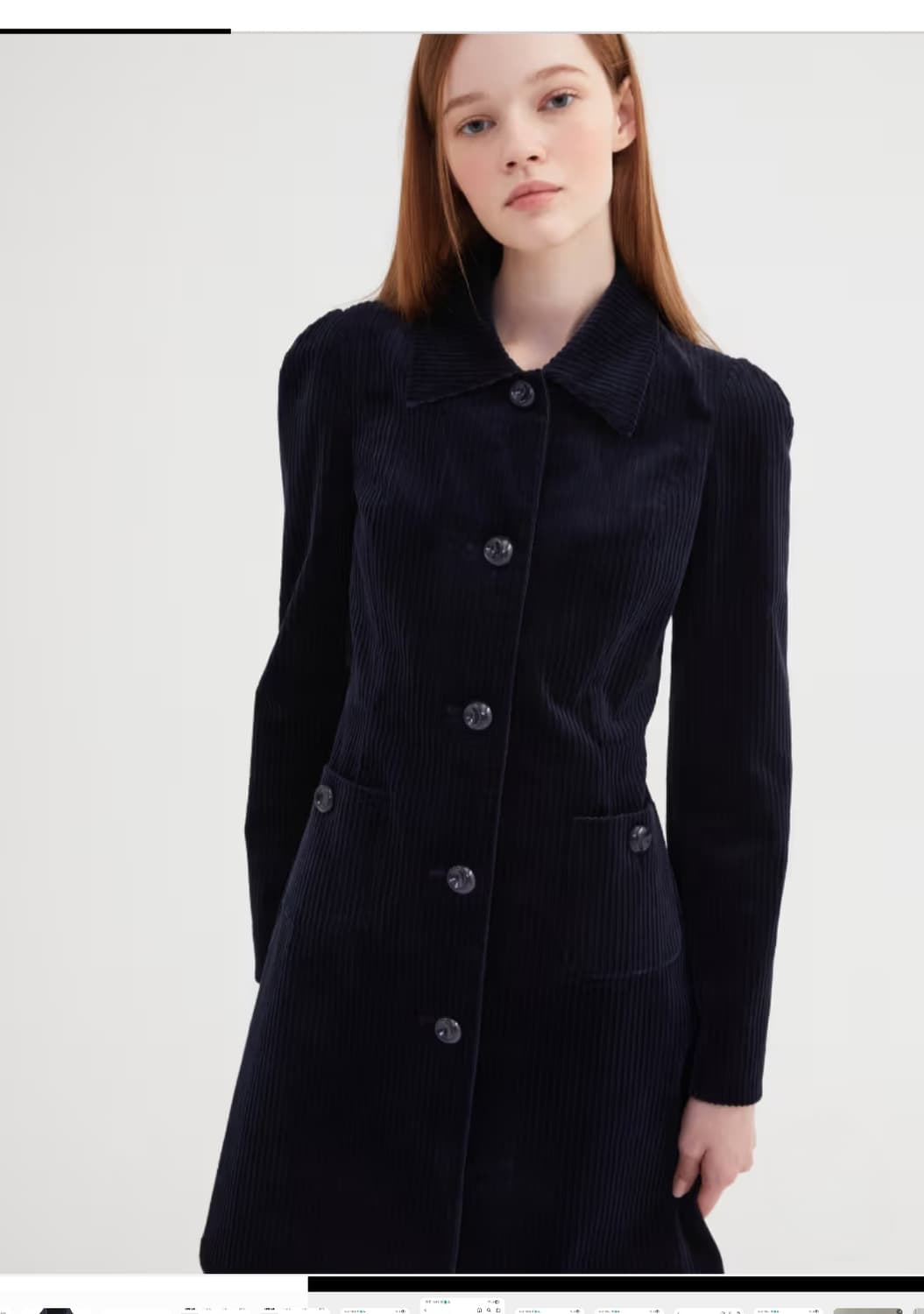 질스튜어트 코듀로이 원피스 상품이미지2