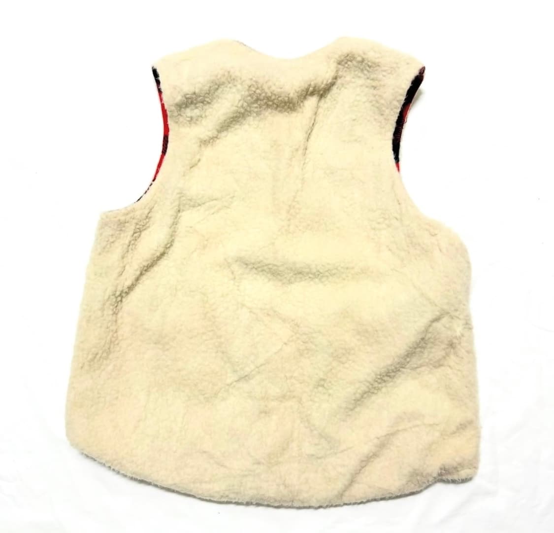 Shane - 80s 플리스 울 헌팅 베스트 상품이미지4