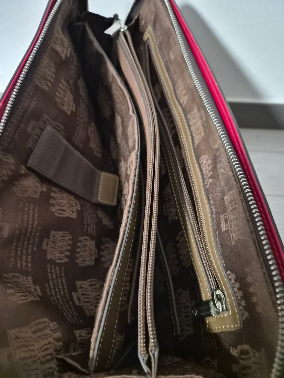 [정품] 쌤소나이트(Samsonite) 프리미엄 브라운 가죽 브리프케이스 상품이미지3
