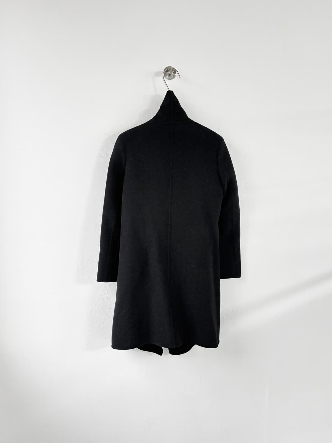 베라왕 하이넥 사선 캐시미어 코트 상품이미지4