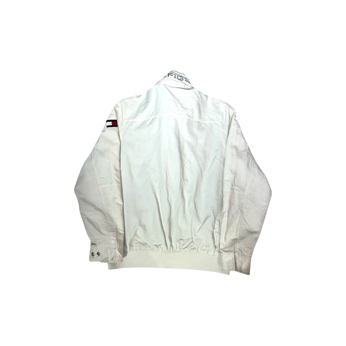 타미 힐피거 화이트 오버핏 바람막이 올드스쿨 트랙 자켓 S 상품이미지6