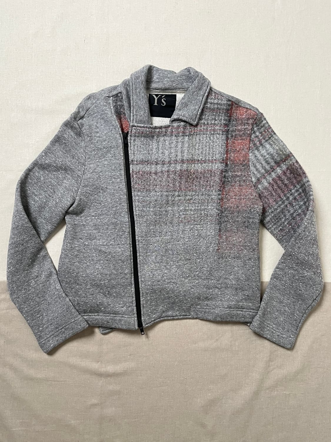 요지야마모토 nep 스웻 라이더 자켓 y’s yohji yamamoto 상품이미지4