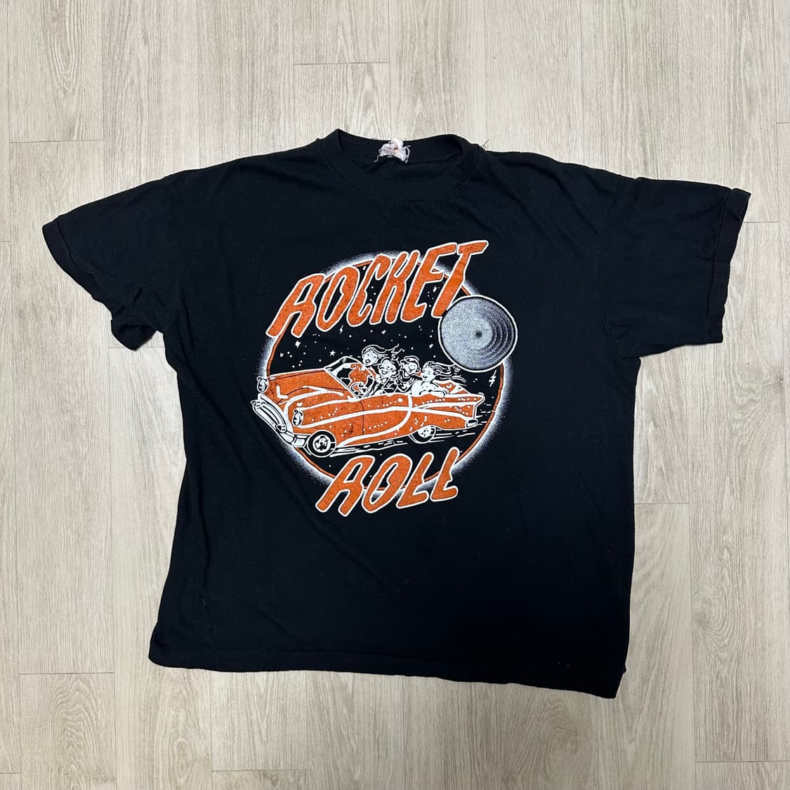 80s Rocket Roll 빈티지 티셔츠 상품이미지2