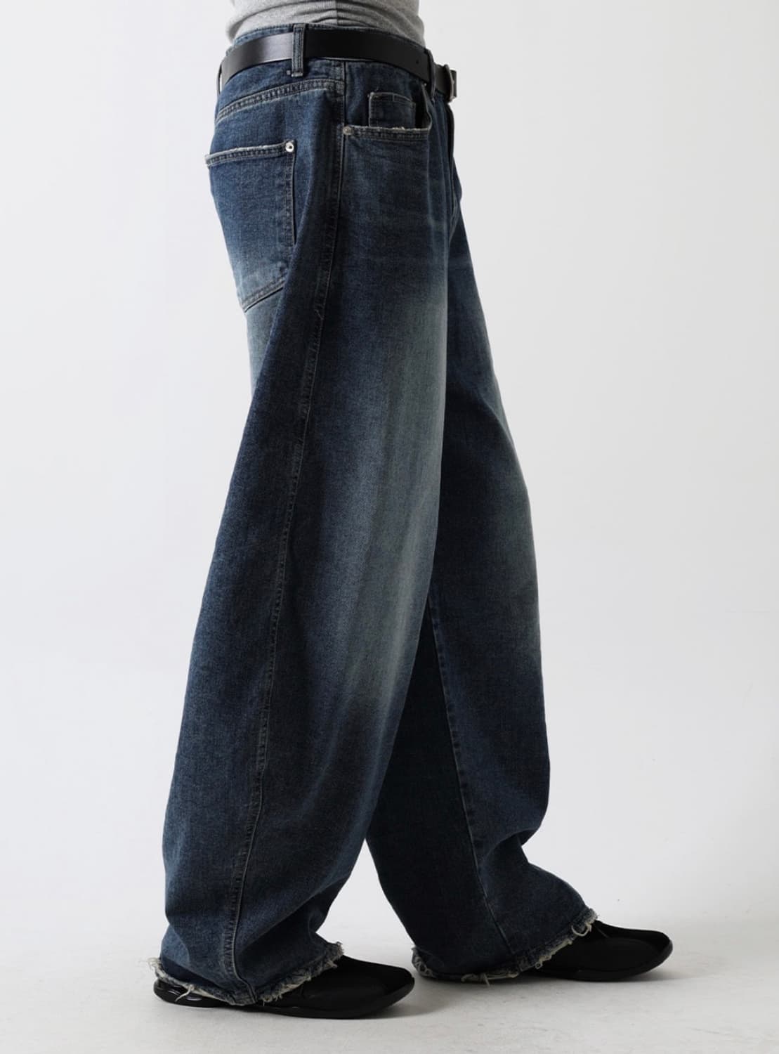 Infinity washing denim pants (blue) 상품이미지3