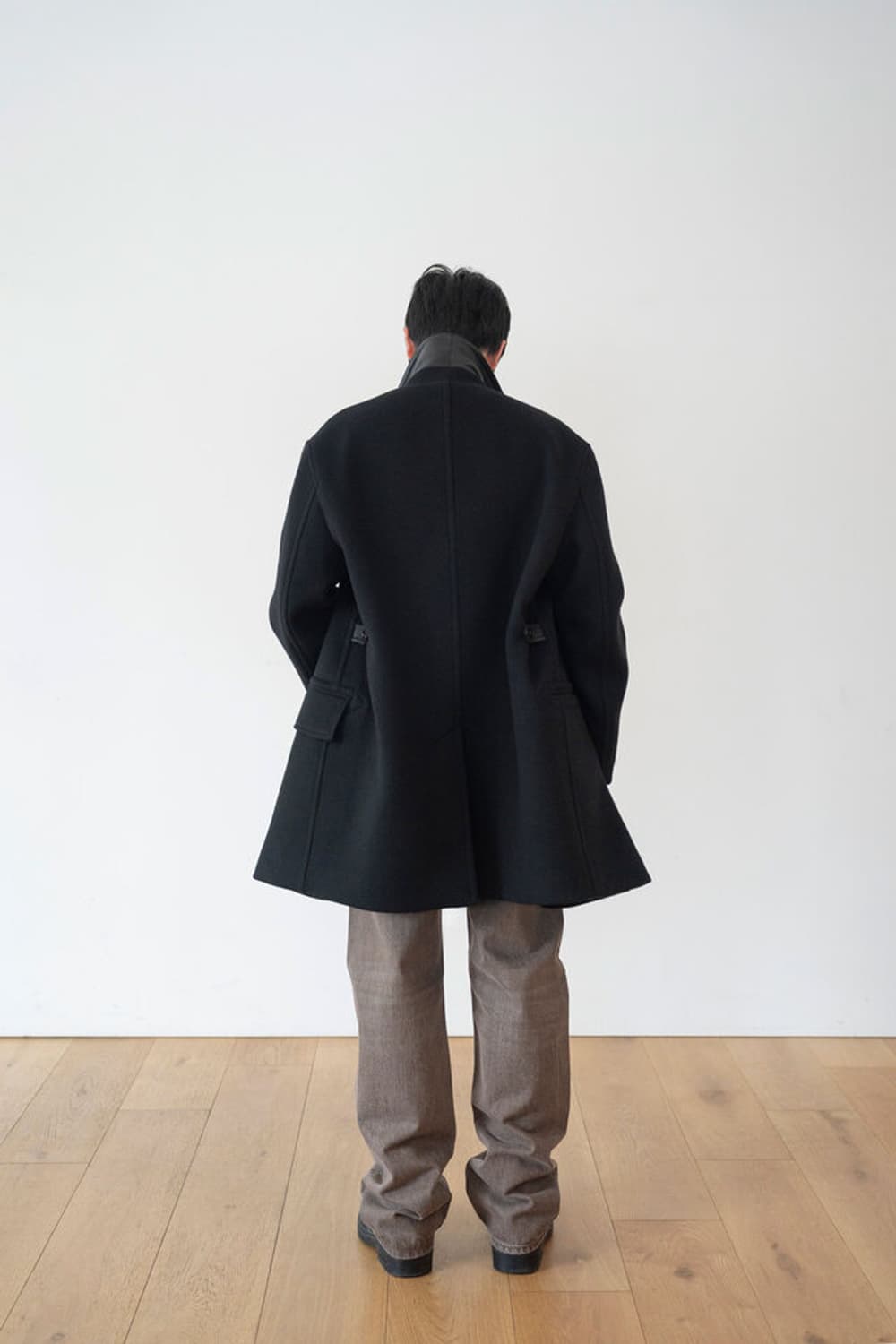 h.a.m 피코트 블랙 1사이즈 / hamsaseyo / 함 상품이미지4