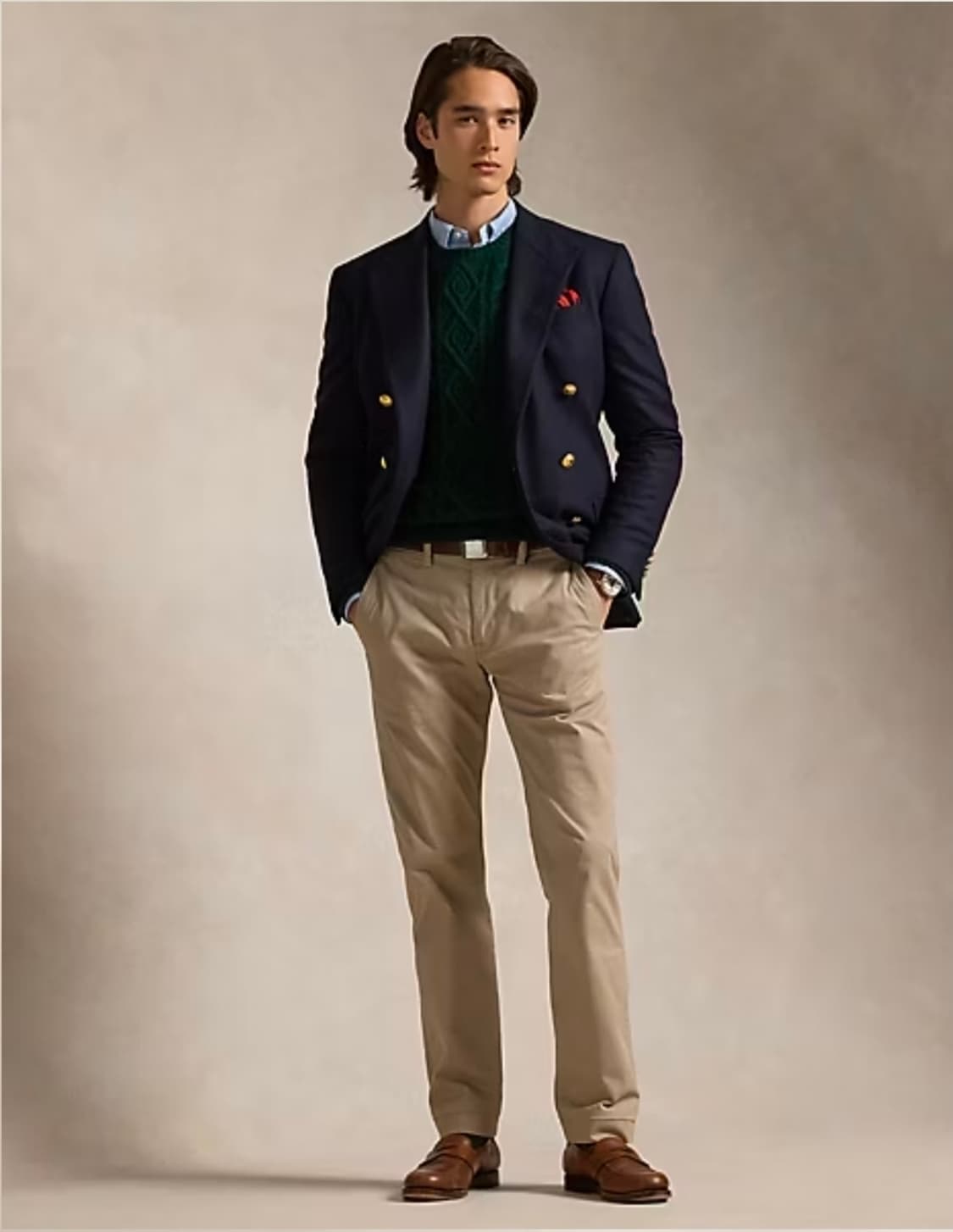 폴로랄프로렌 스트레이트 워시 스트레치 치노팬츠 32size 상품이미지2