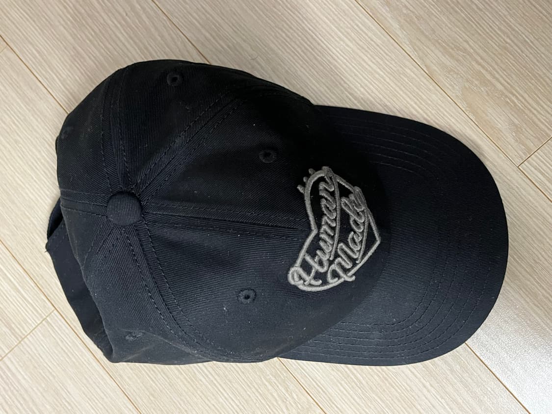 휴먼 메이드 6 패널 트윌 캡 블랙 상품이미지2