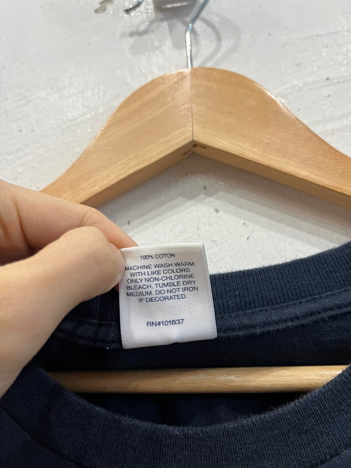 슈프림 19AW 브릿지 반팔 티셔츠 네이비 L 상품이미지6