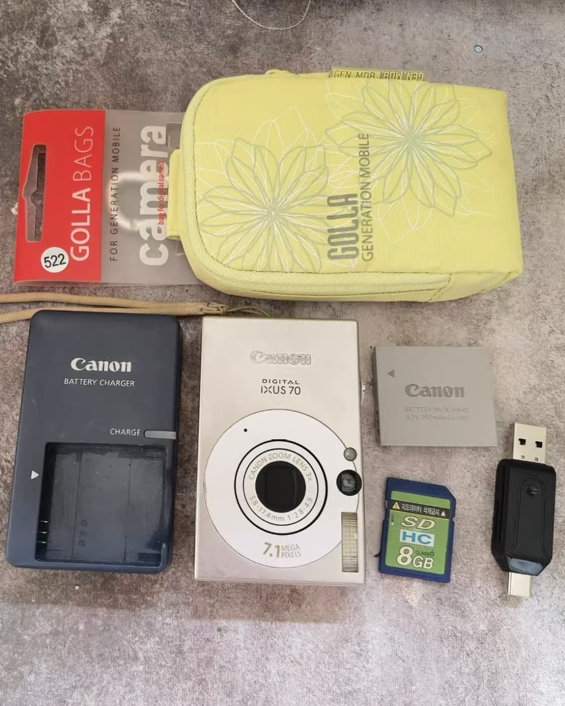 A급)캐논 익서스 70 CANON IXUS 70 빈티지 디지털카메라 디카 상품이미지6