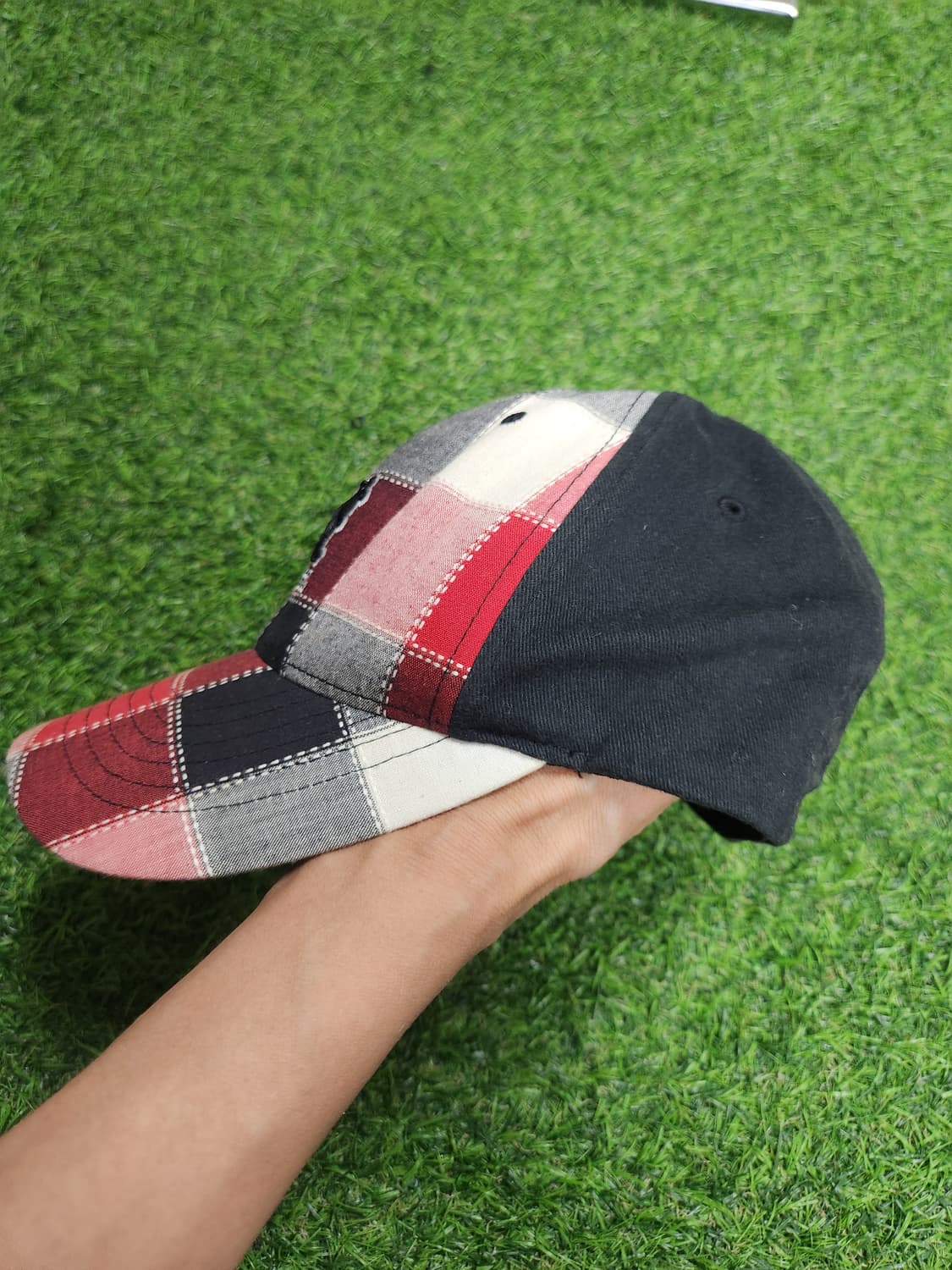 빈티지 KANGOL 블록체크 볼캡 🧢 레어템 찜각 상품이미지4