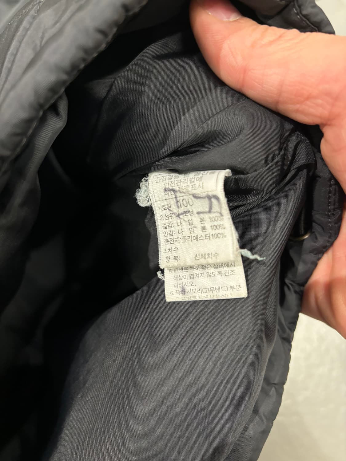 노스페이스 누빔 경량 패딩 상품이미지9