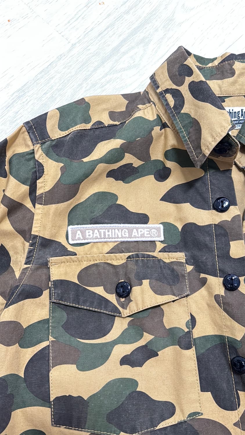 베이프 황계 셔츠 S 상품이미지4