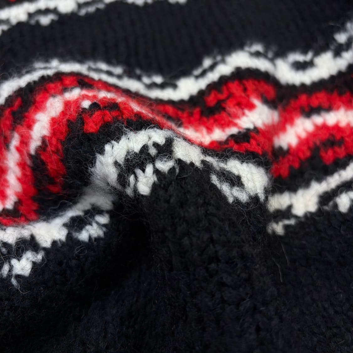 sandro made in italy 산드로 알파카 자카드 풀오버 니트  상품이미지6