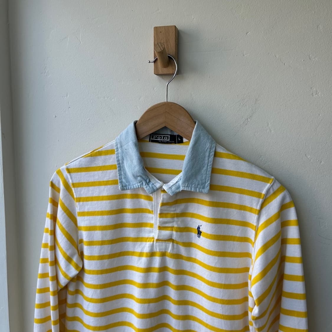 16302 - 폴로 랄프로렌 스트라이프 럭비티 상품이미지1