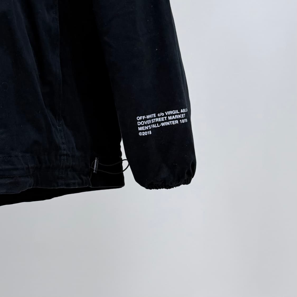 [S급/M] 오프화이트 x 도버스트릿마켓 아노락 후드 자켓 상품이미지6