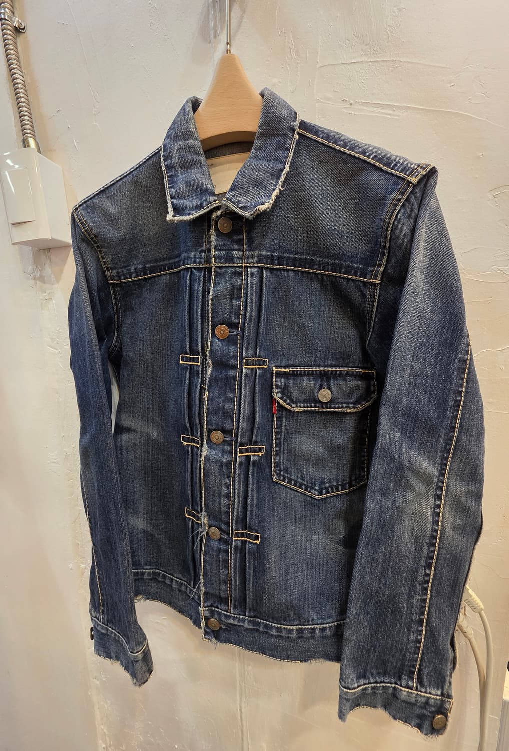 재팬 리바이스네드룹새들스티치 1세대 자켓 상품이미지9