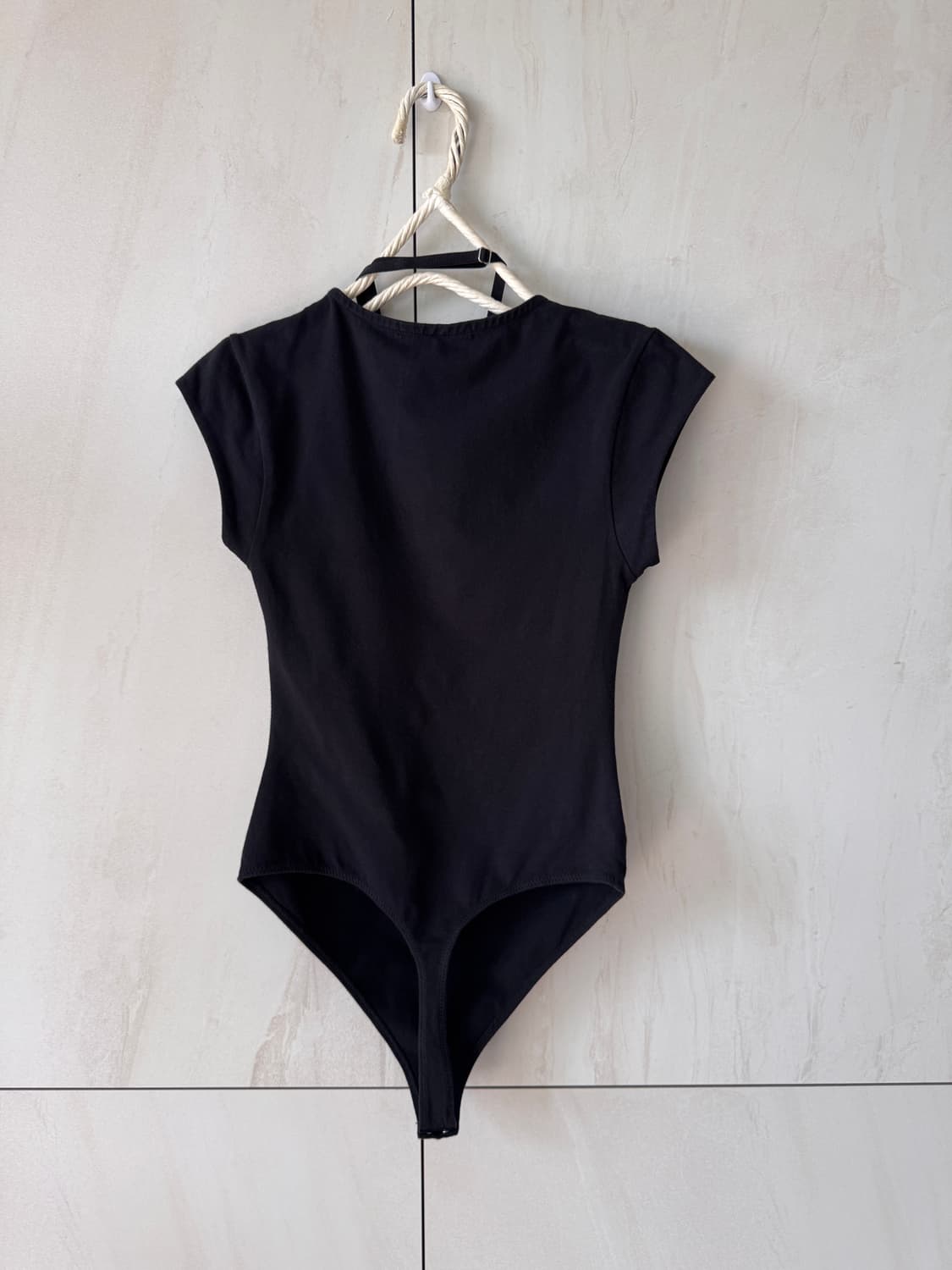 새상품 컨디션 Alexander Wang 블랙 바디수트 XS(44,55가 상품이미지7