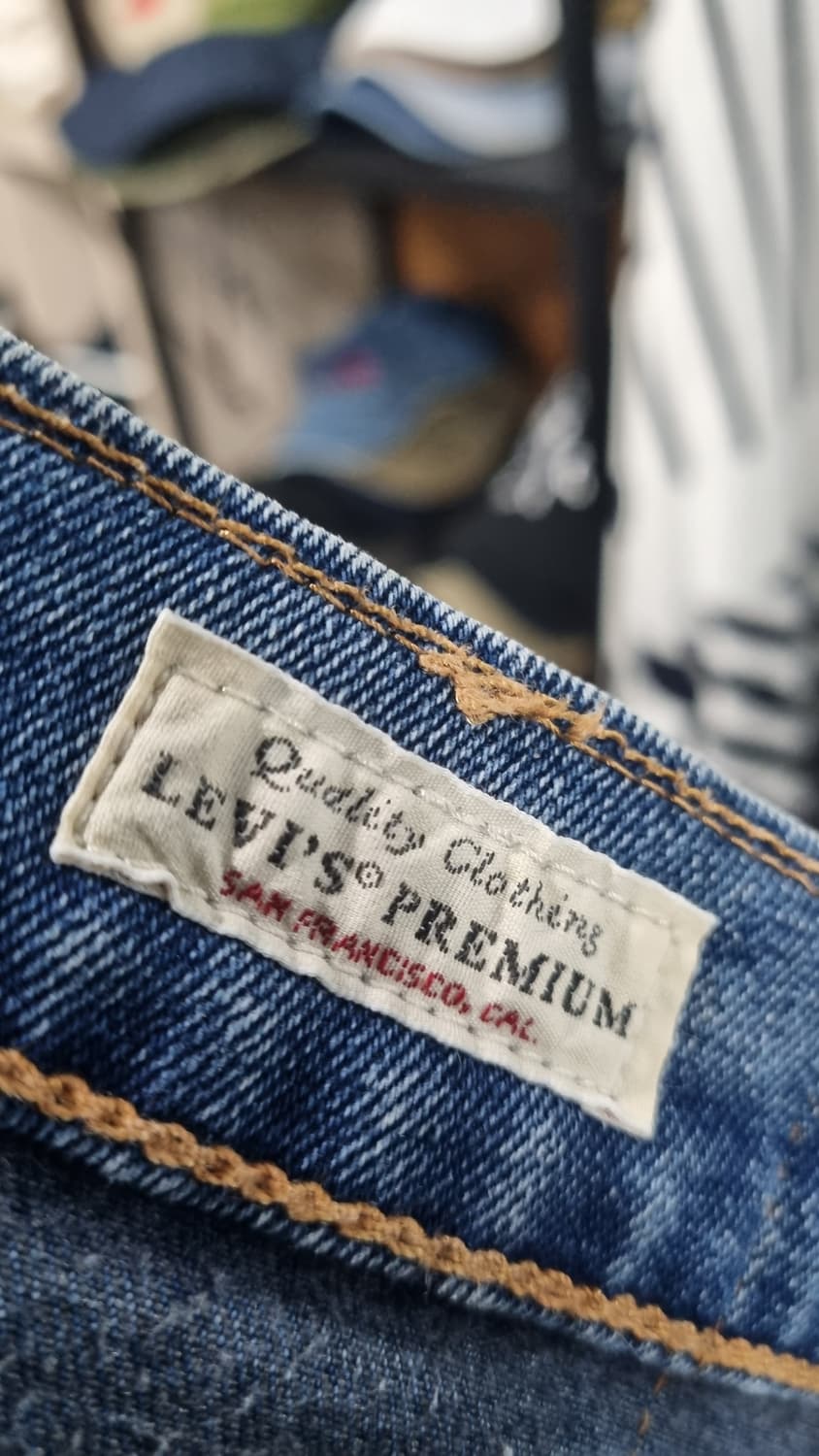 levis 505 웜진 겨울용 기모 스판 프리미엄 빅E 허리31~32 상품이미지5