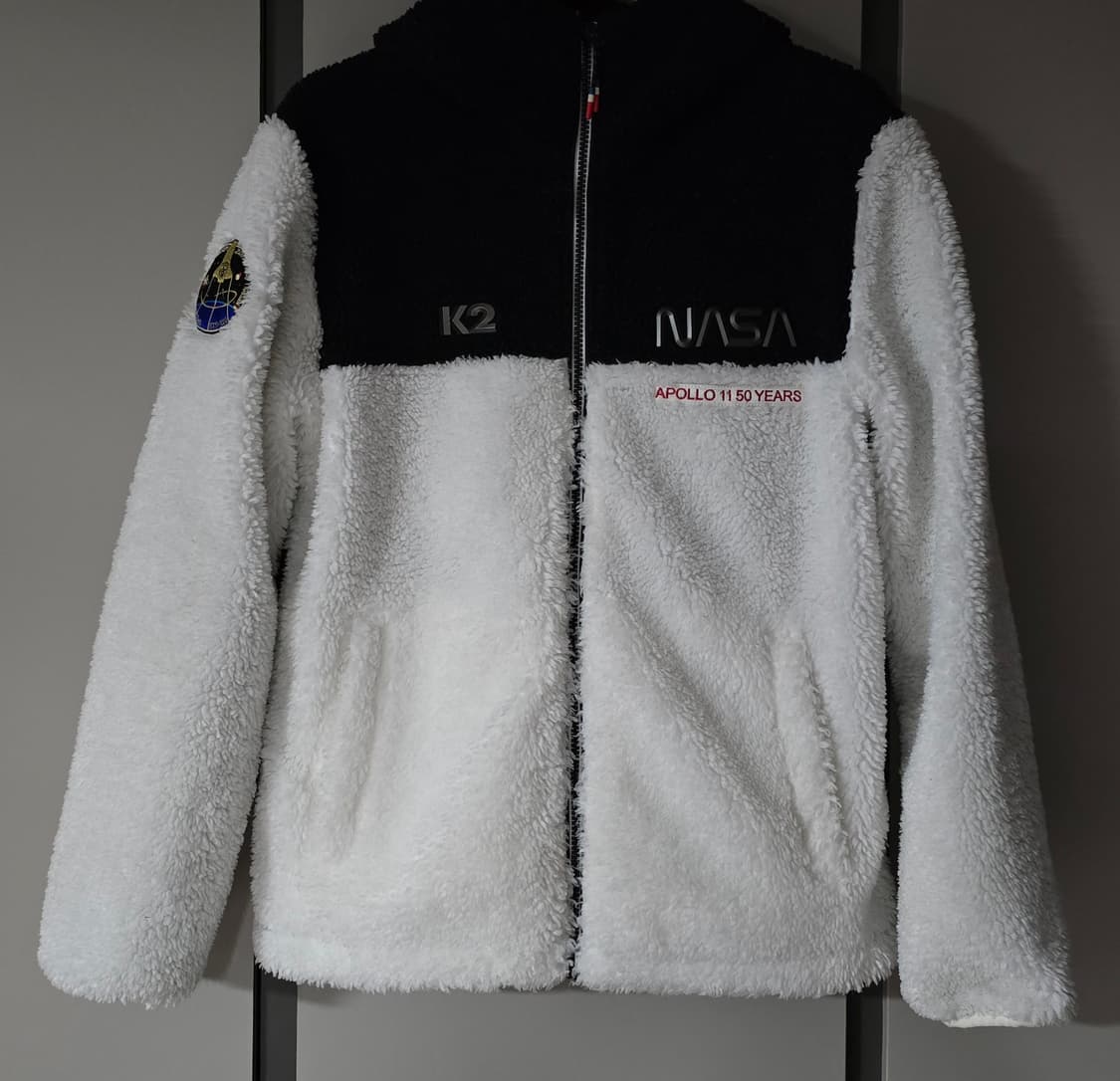 K2+ NASA 콜라보레이션 스페이스 비숑  후리스 뽀그리 후드.  싸이 상품이미지1