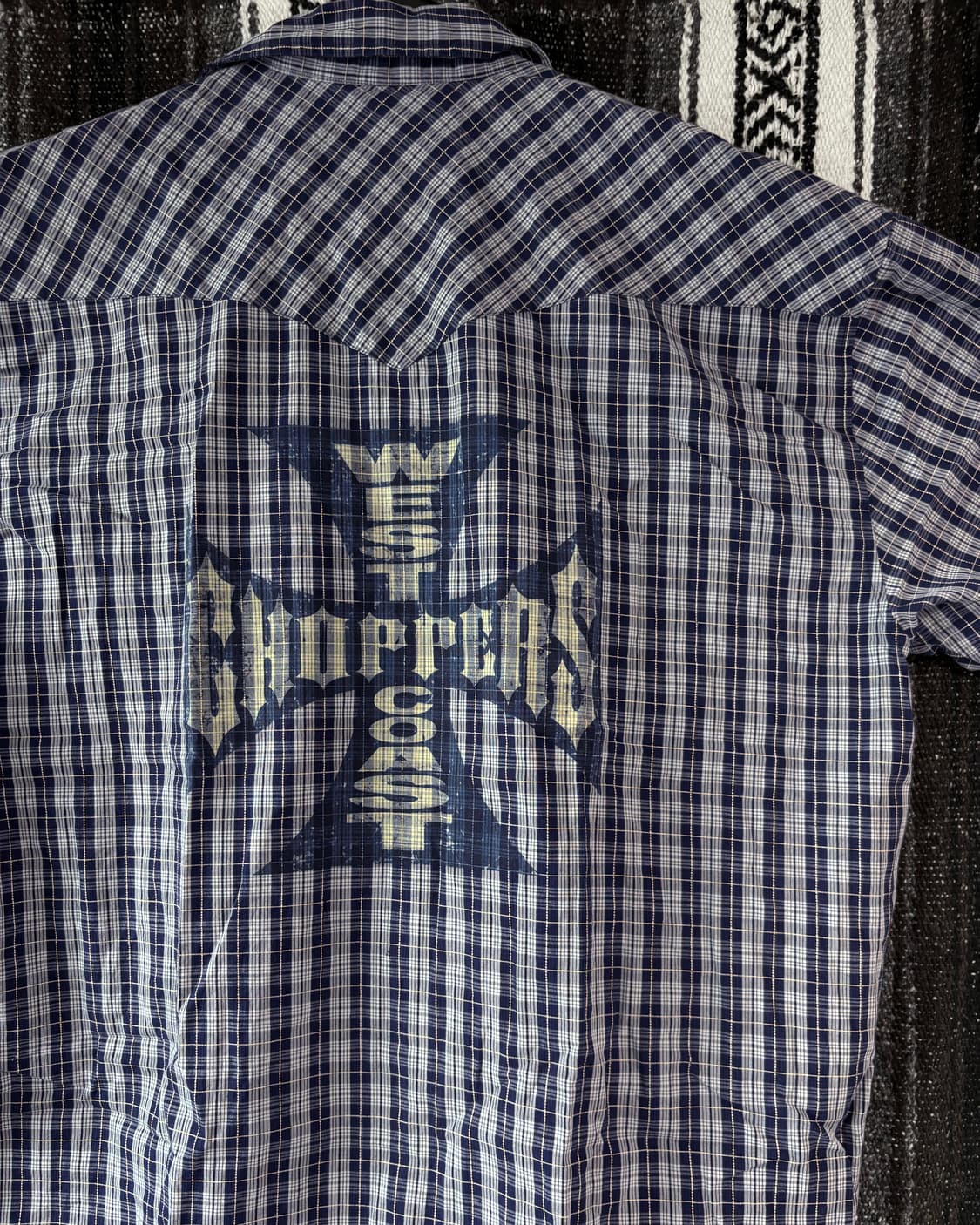west coast choppers 웨스턴 체크 셔츠 상품이미지5
