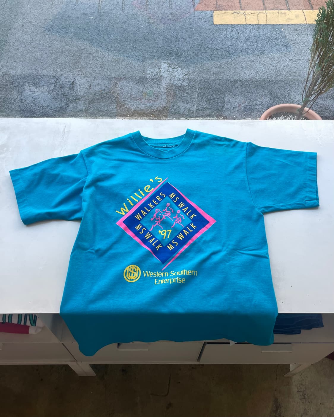 90’s USA “MS Walk” Promo T-shirt  상품이미지1