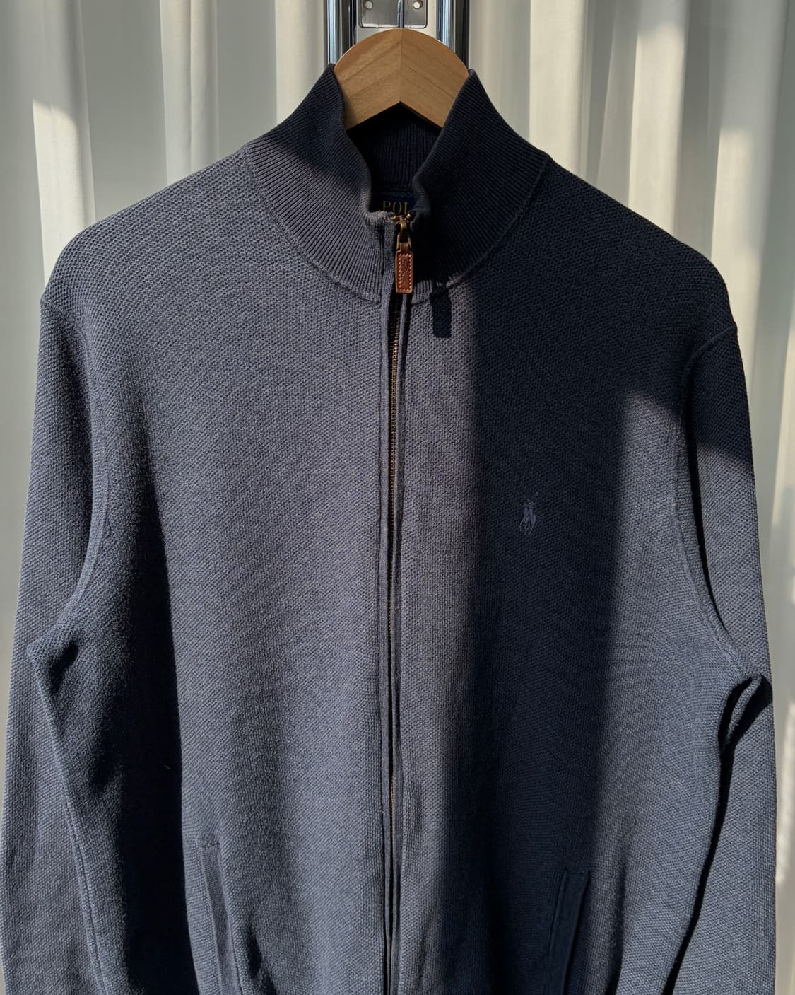 [XL]폴로 랄프로렌 피마코튼 니트 집업 상품이미지4
