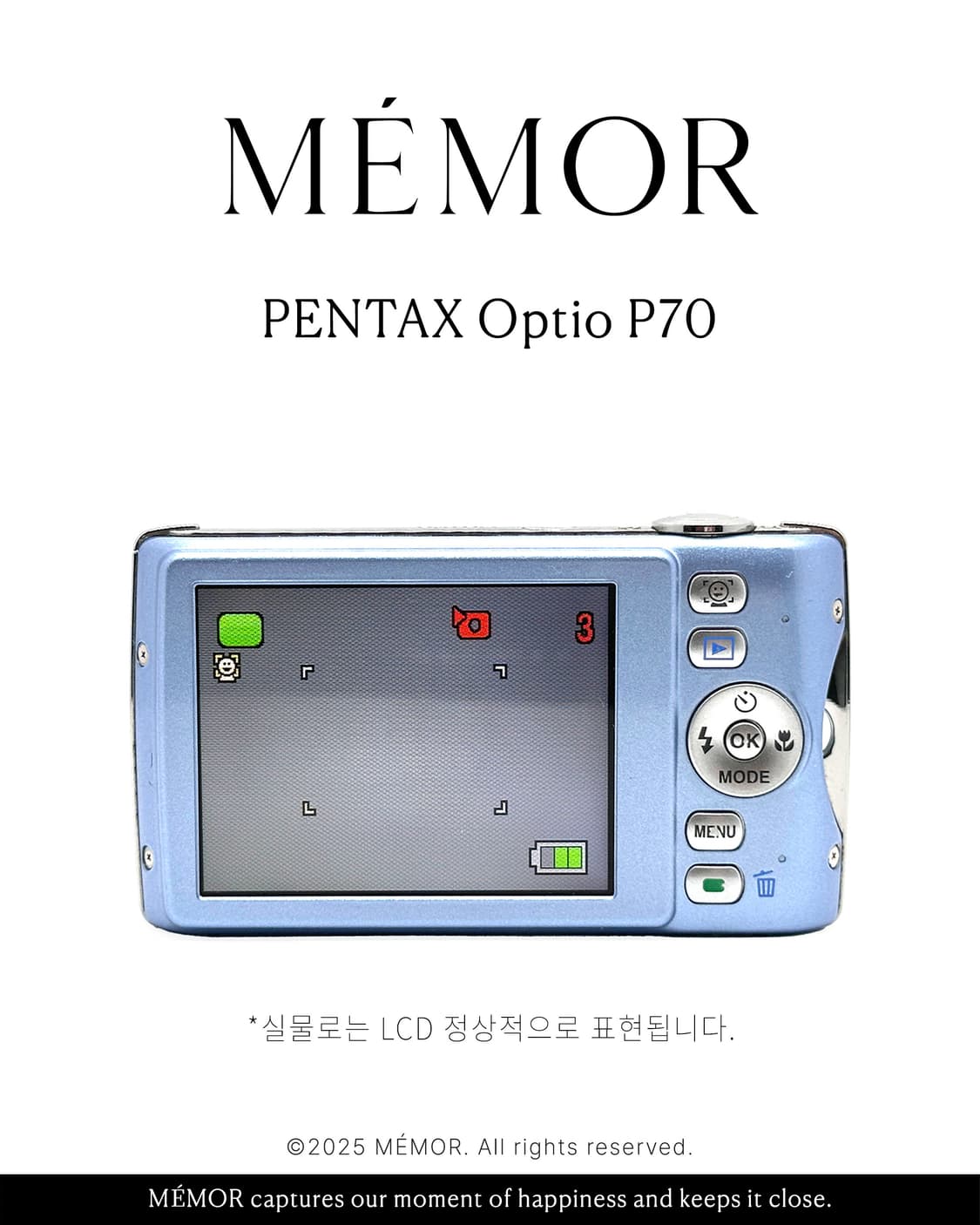 입문자 추천/N차 재입고✨PENTAX Optio P70 펜탁스 디카 상품이미지5
