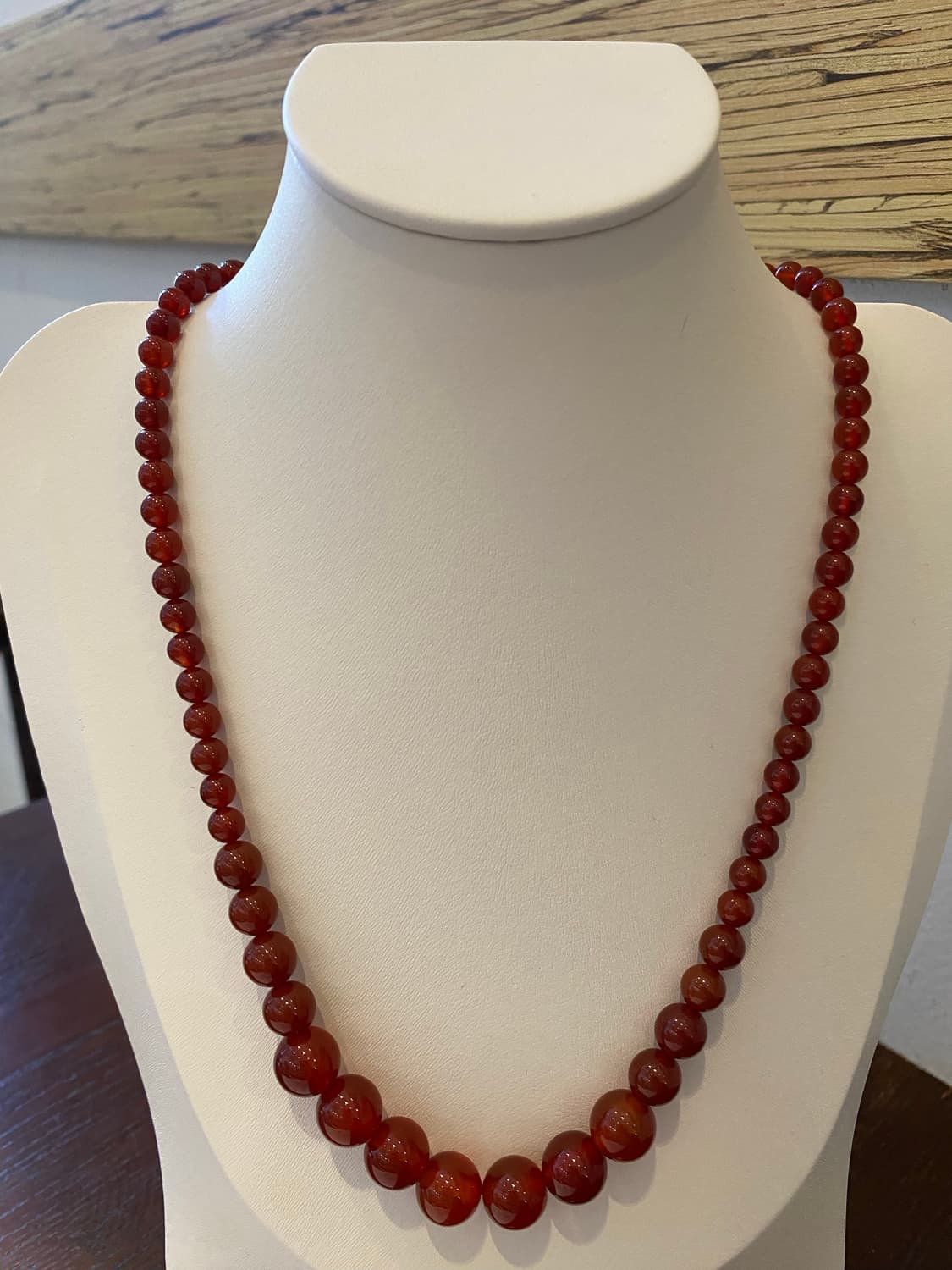 일본 수입 카넬리안 목걸이 상품이미지4