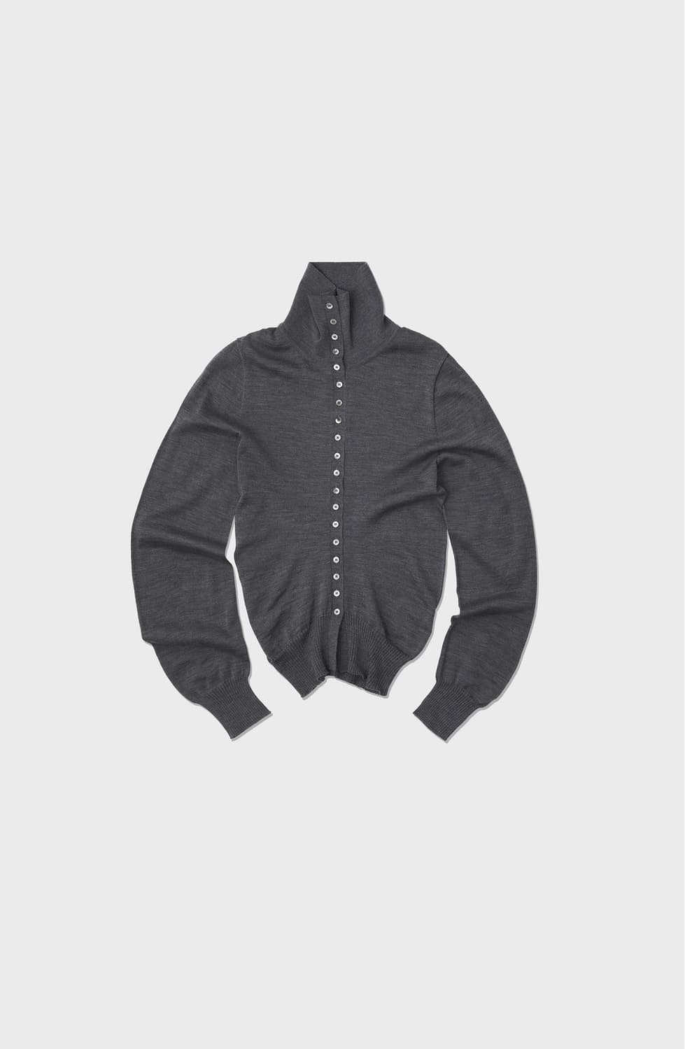 로우클래식 세일러 카라 버튼 포인트 가디건 상품이미지3