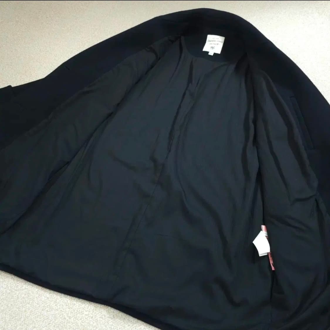 (M)써스데이아일랜드 빅카라 싱글 코트 네이비 상품이미지7