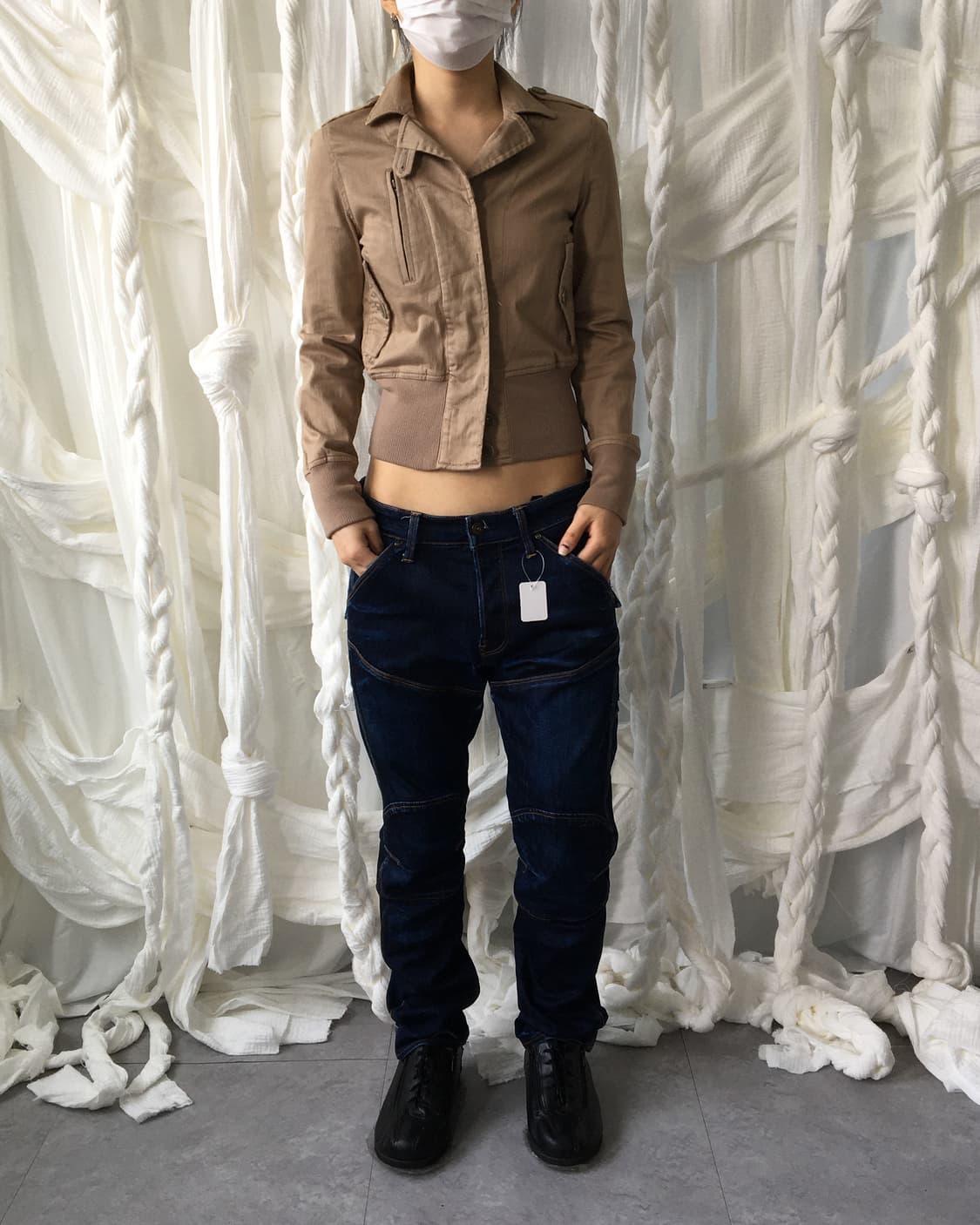 Cotton bomber jacket 상품이미지8