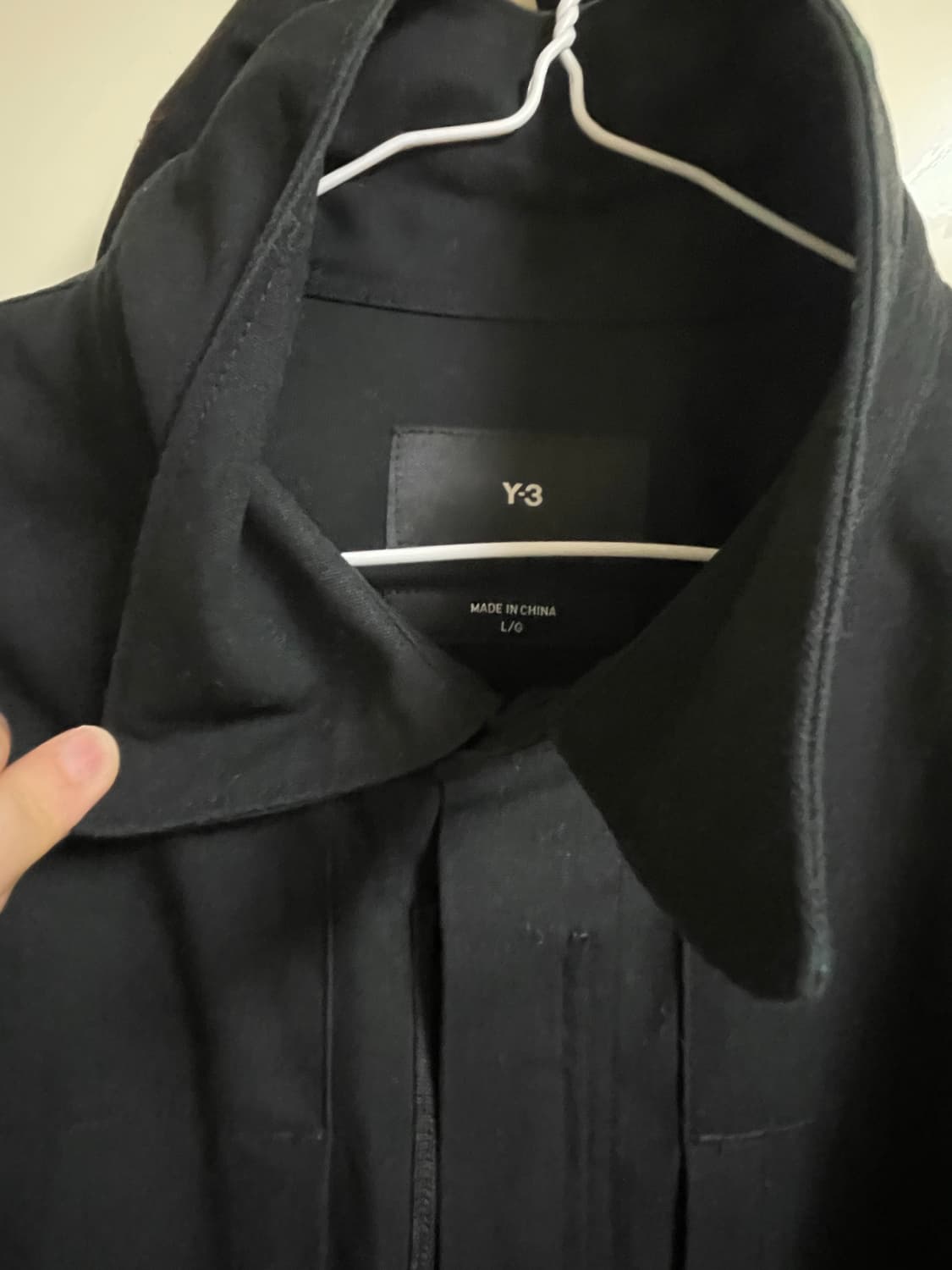 요지야마모토 y3 클래식 나일론 롱코트 상품이미지4