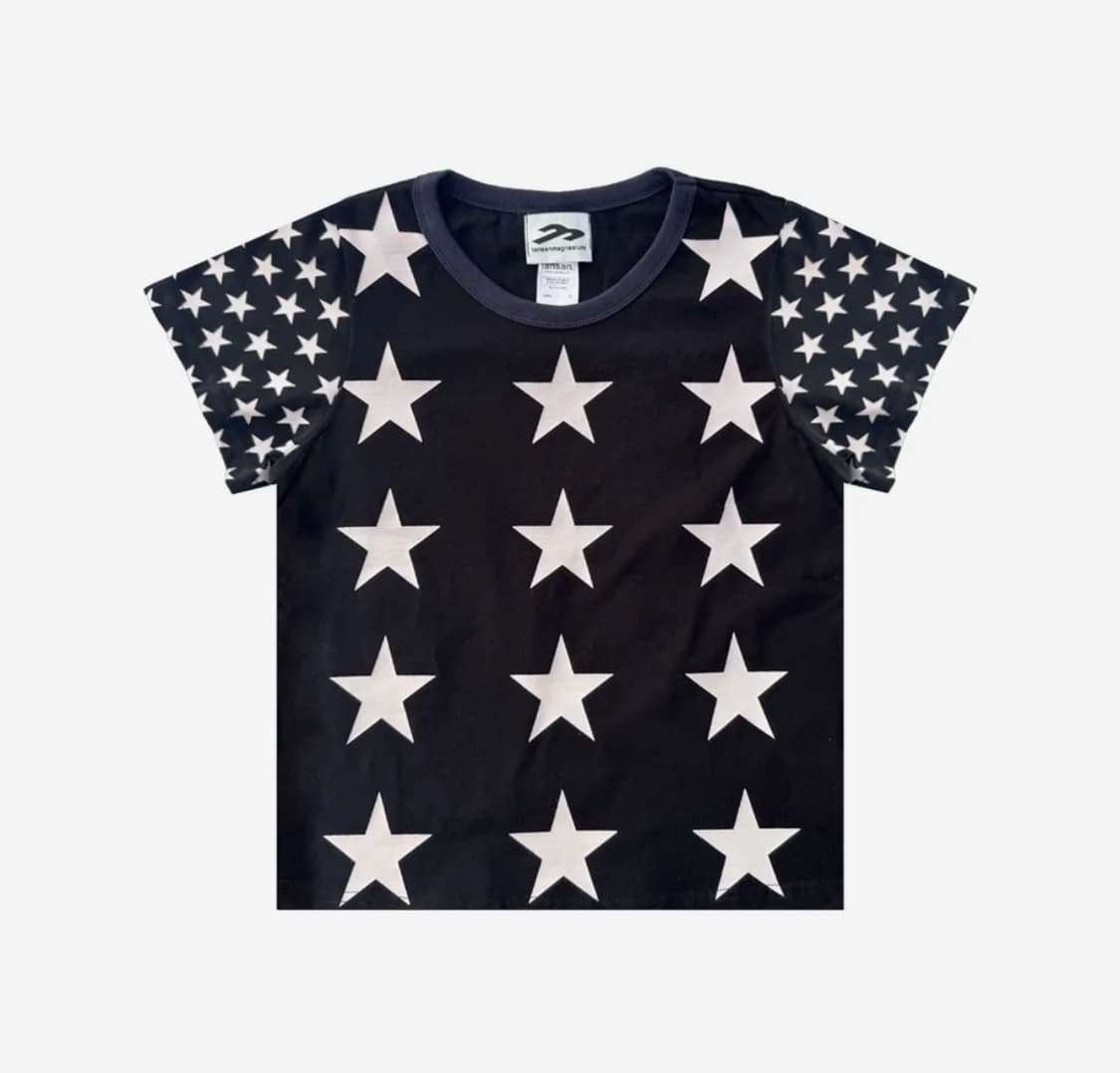 탄산마그네슘 스타 티셔츠 블랙 (우먼) 상품이미지1