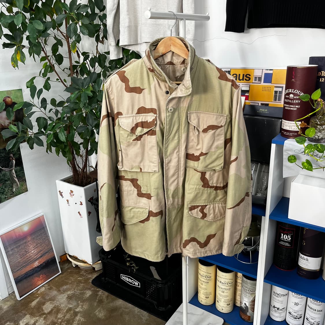 데저트카모 오리지널 M-65 필드자켓 S-R 상품이미지1