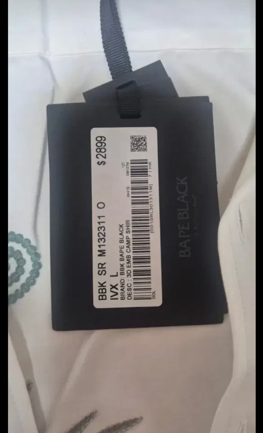 BAPE BLACK 반팔 셔츠 BAPE Black Bold Paisely 상품이미지5