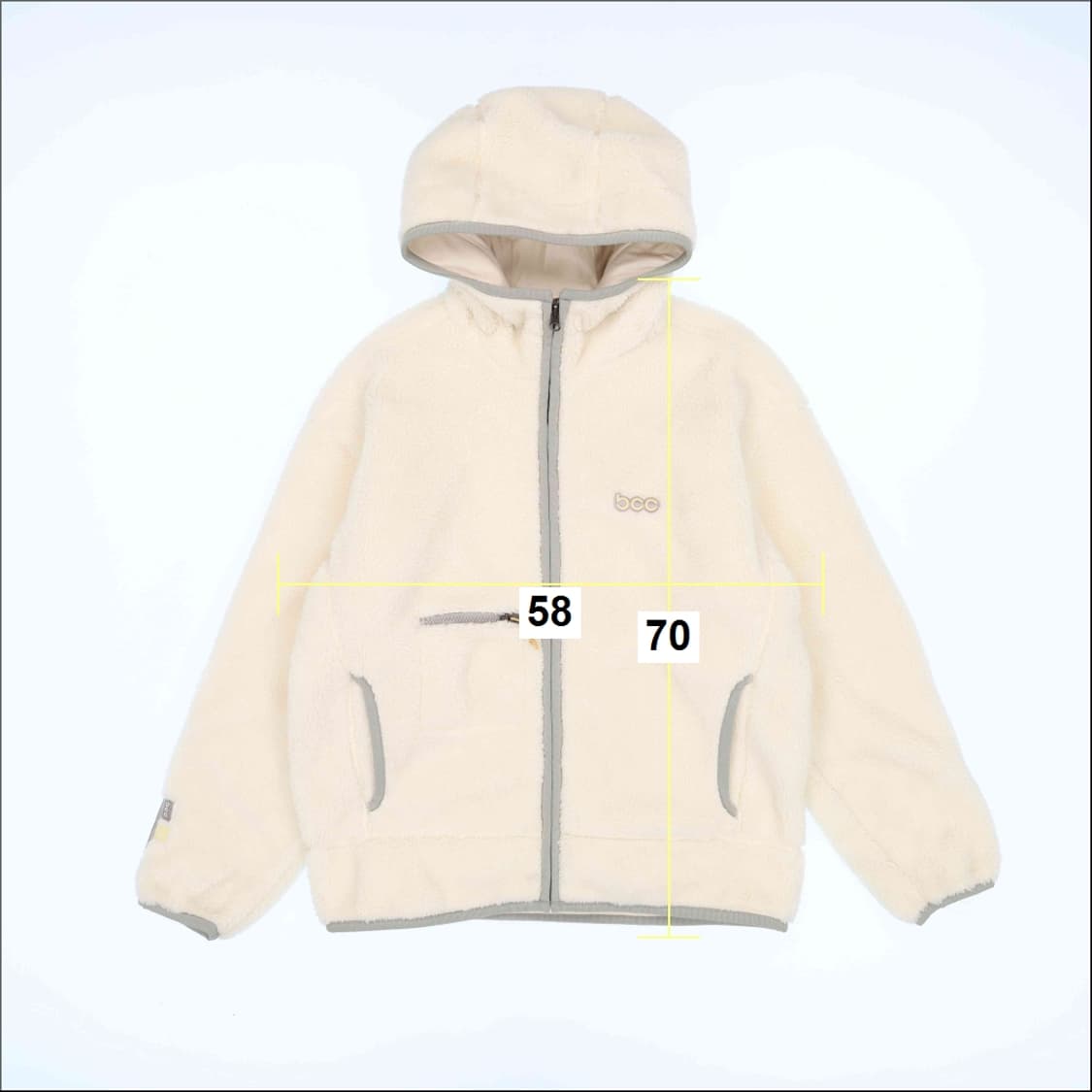 95 블랙야크 BCC 쉐르파 집업 자켓 N7240 상품이미지8