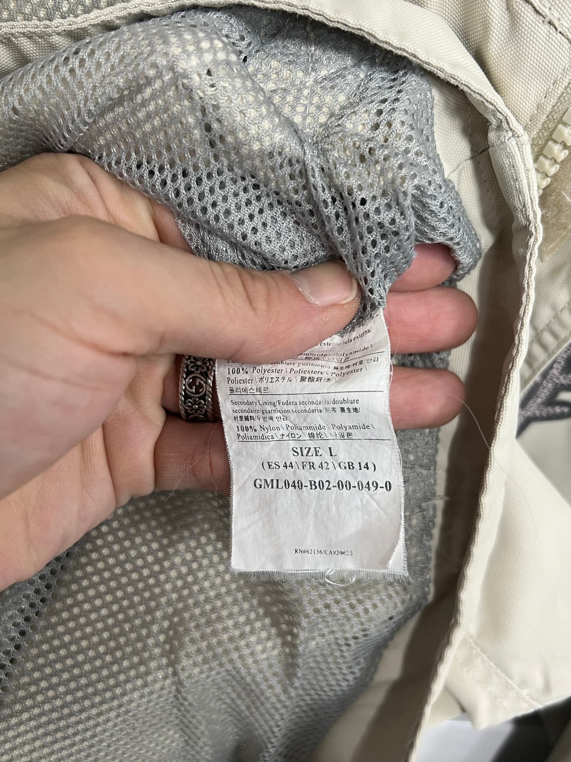 Guess 게스 모터 사이클 레이싱 크롭 자켓 상품이미지6