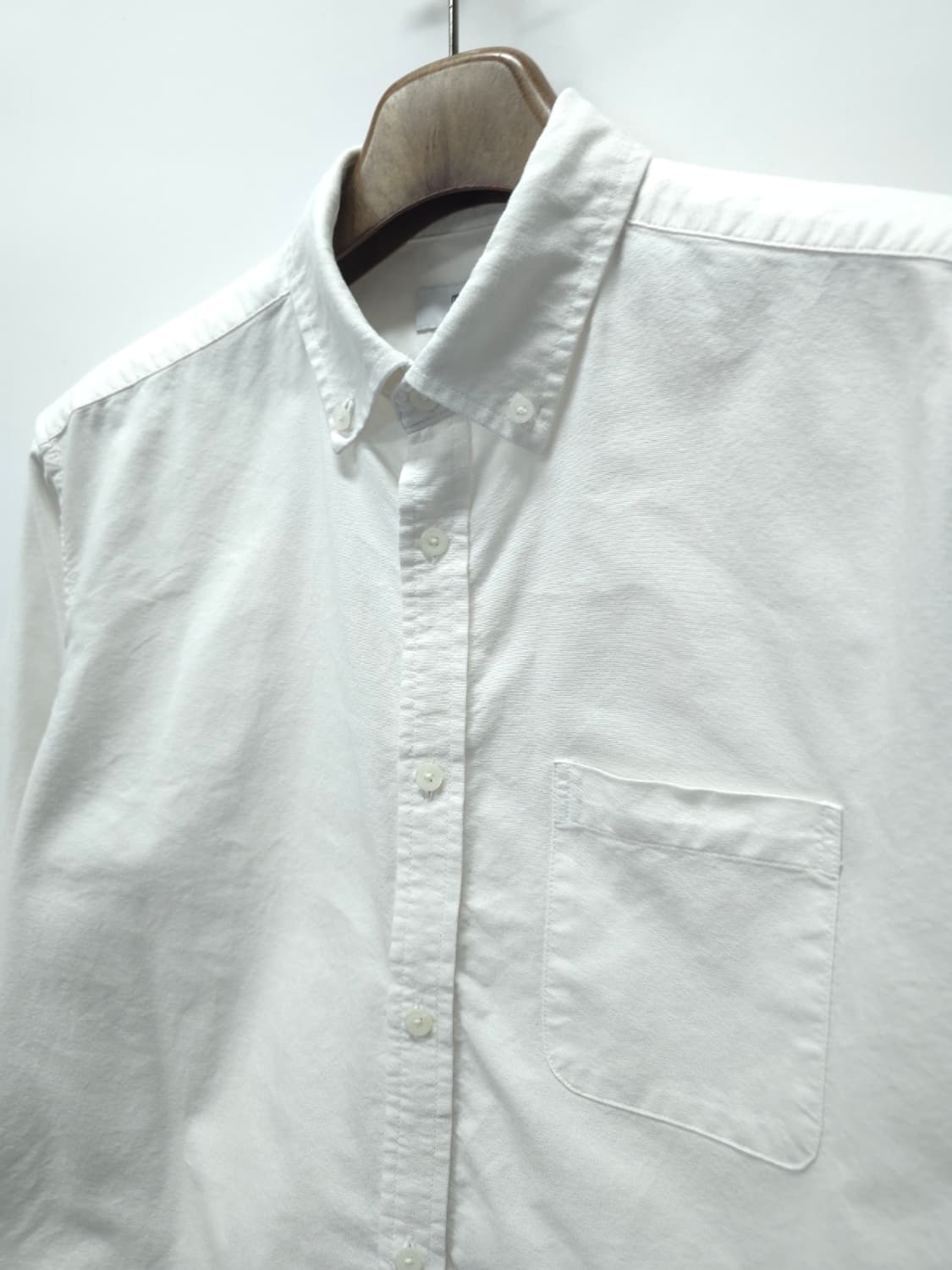 무신사 스탠다드 릴렉스핏 옥스포드 셔츠 ( 남성L ) 상품이미지5