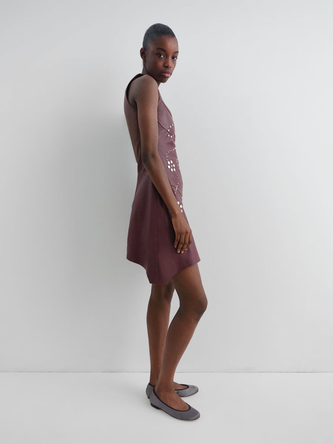 [37,38]기마구아스 새틴 발레리나 슈즈 상품이미지3