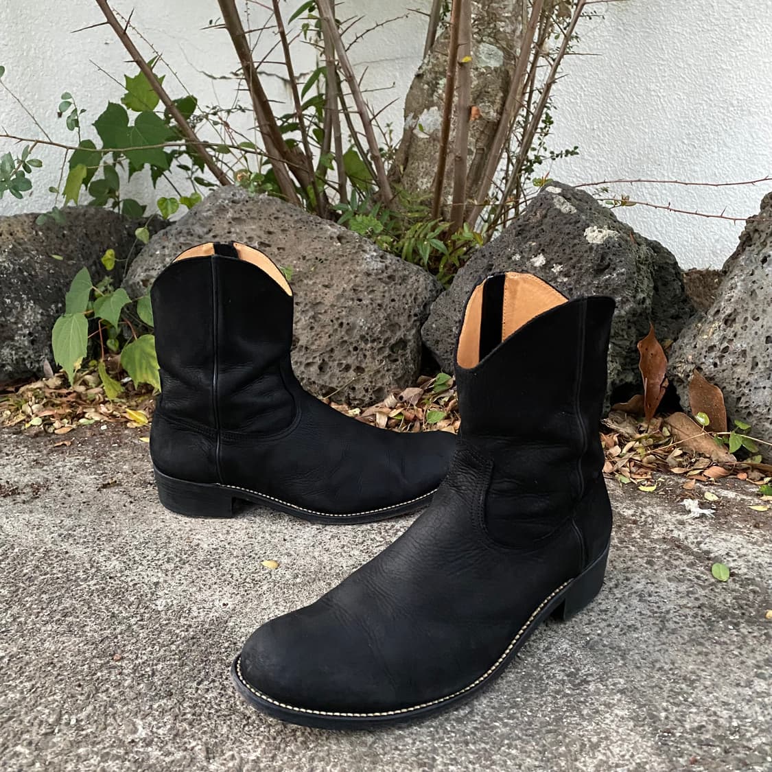 (9) the letters 스웨이드 웨스턴 부츠 상품이미지2