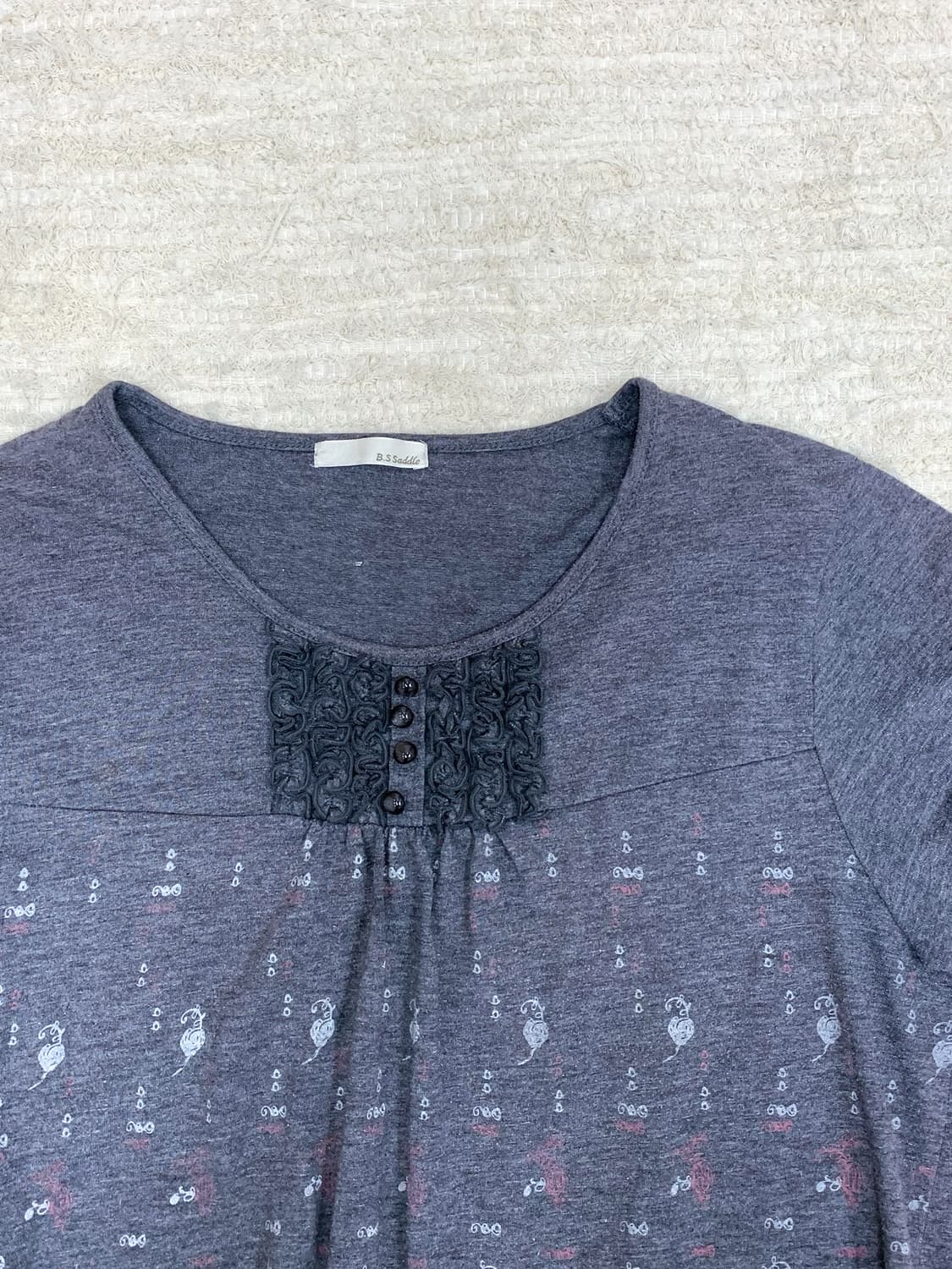  Charcoal Short Sleeve Tee  상품이미지2