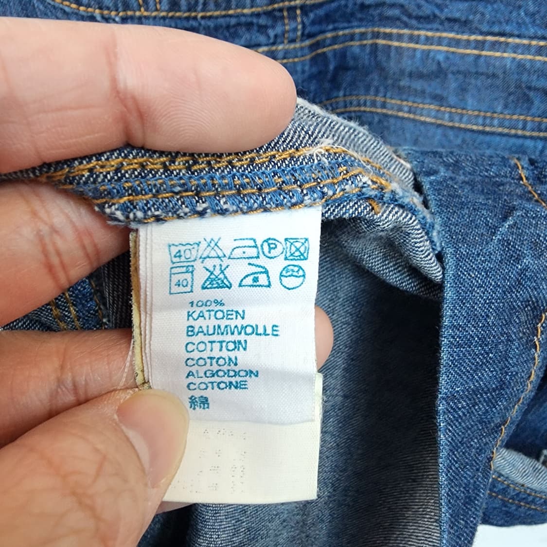 오일릴리 데님 멜빵 원피스 플라워 자수 상품이미지6