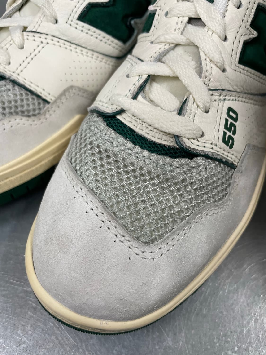 뉴발란스 550 화이트 그린 250 상품이미지7
