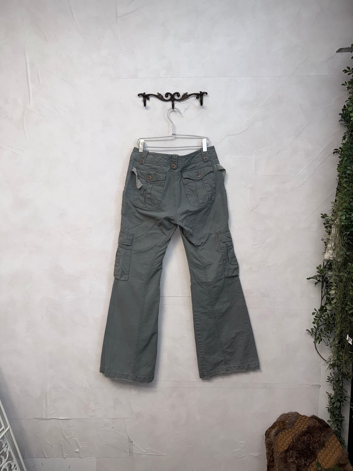 Codes Combine mute blue cargo pants  상품이미지4