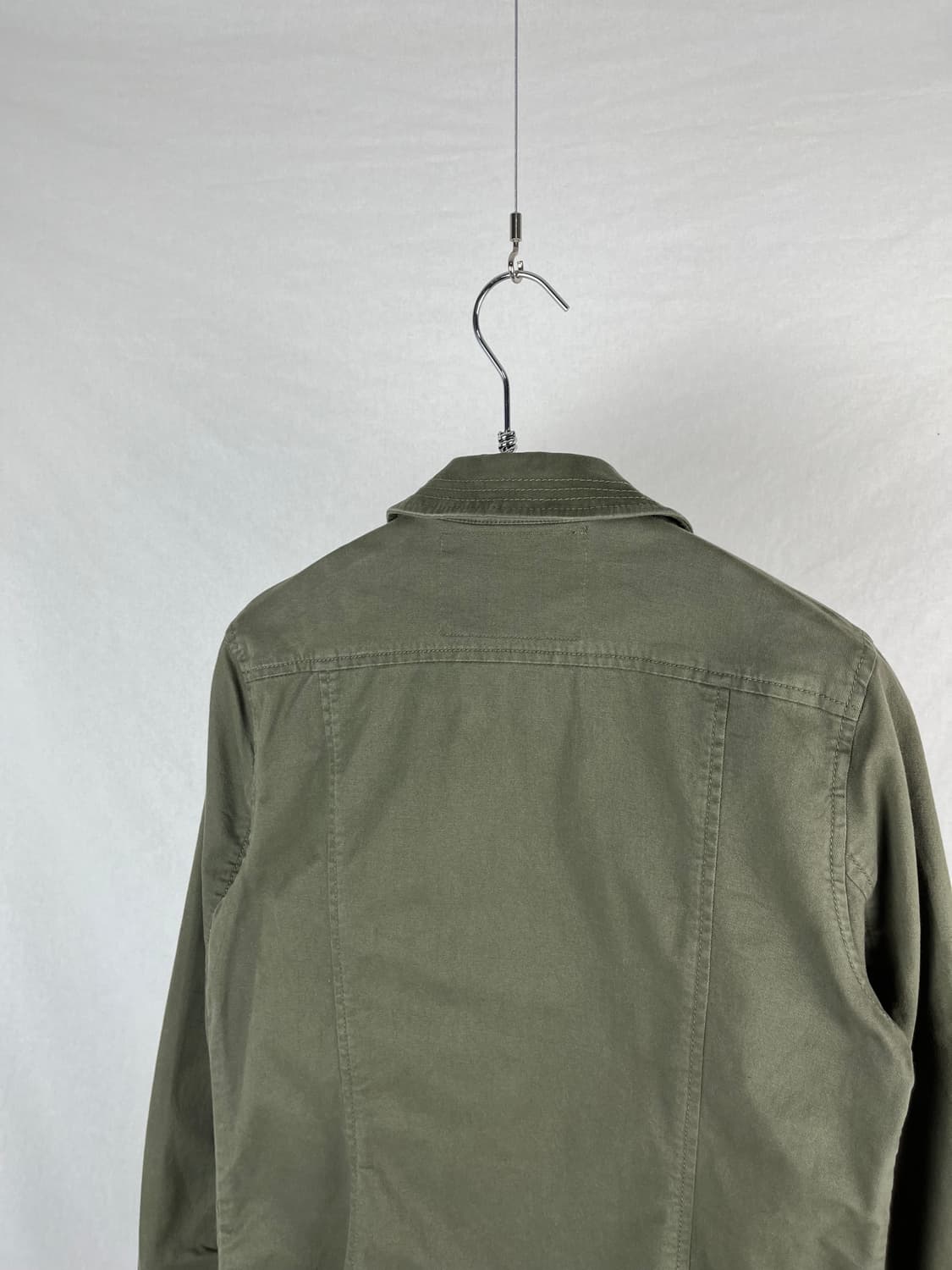 Vintage 밀리터리 포켓 카키 셔츠 자켓 상품이미지5