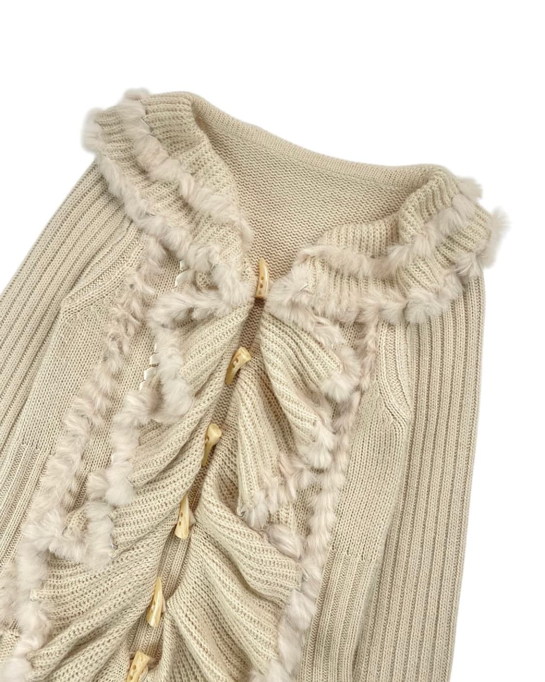 러플 니트 가디건  상품이미지2