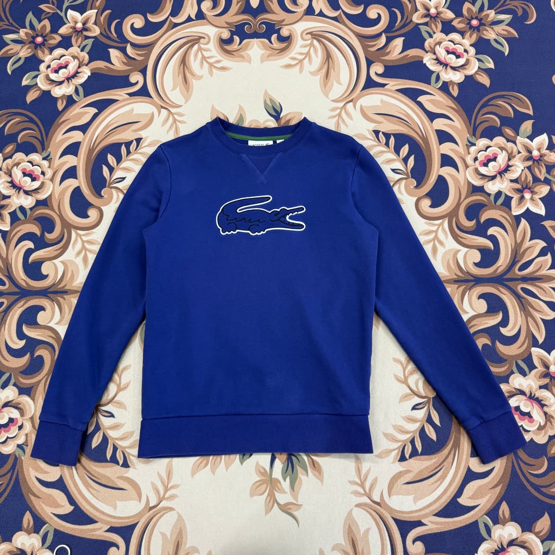 (3)라코스테 Lascote 빅로고 맨투맨 상품이미지1